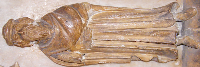 Warwick - St Mary Thomas Beauchamp 1369 and wife Katherine mortimer 1369 weeper